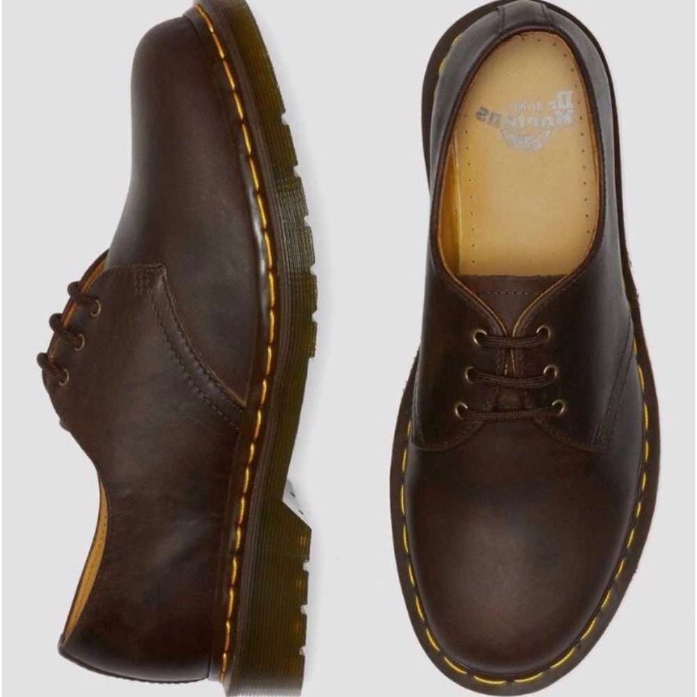 Dr. Marten Crazy Horse Brown Lace up Oxford